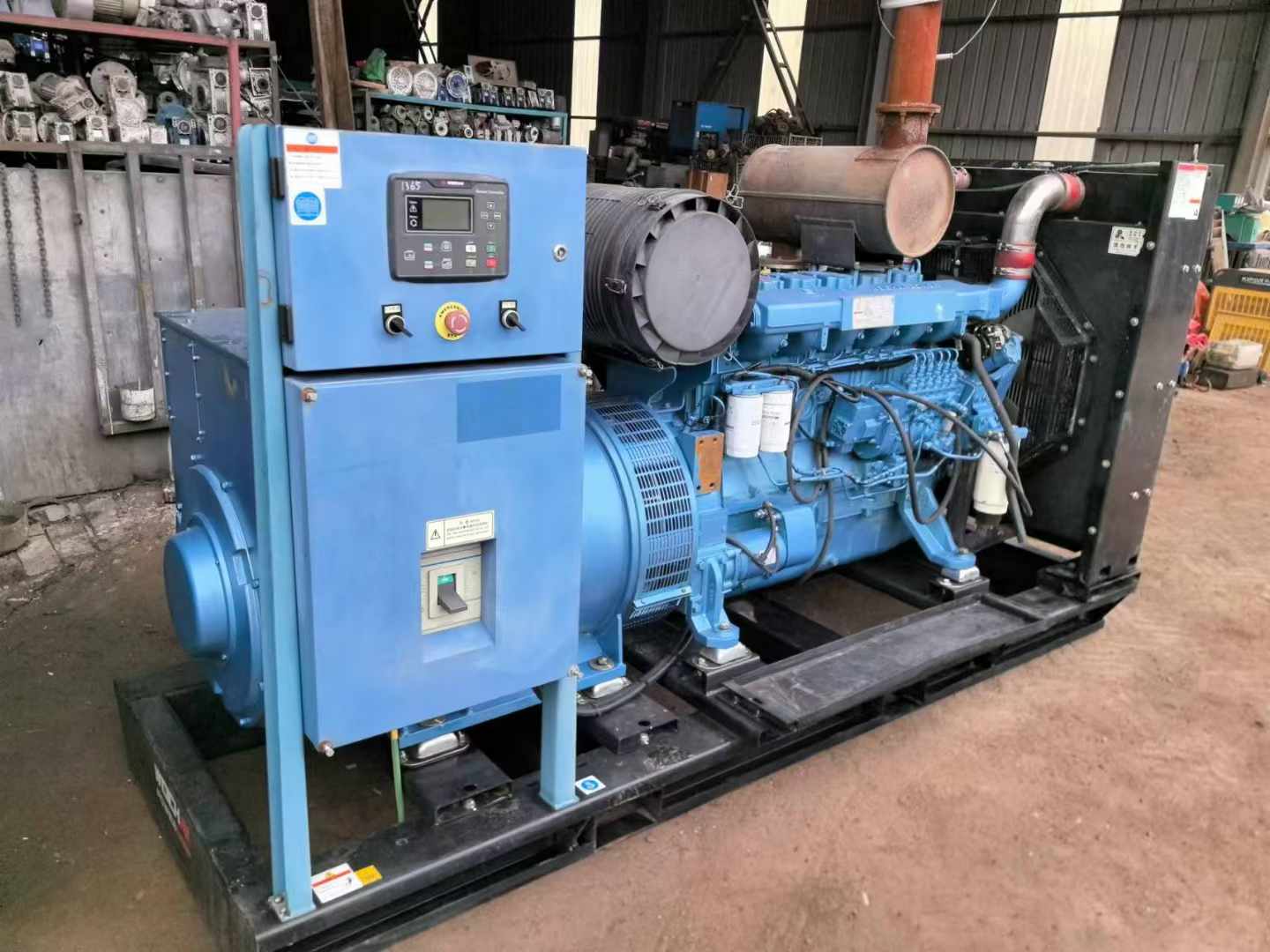 下冶镇500kW 柴油发电机组可带动设备功率的计算公式是什么?